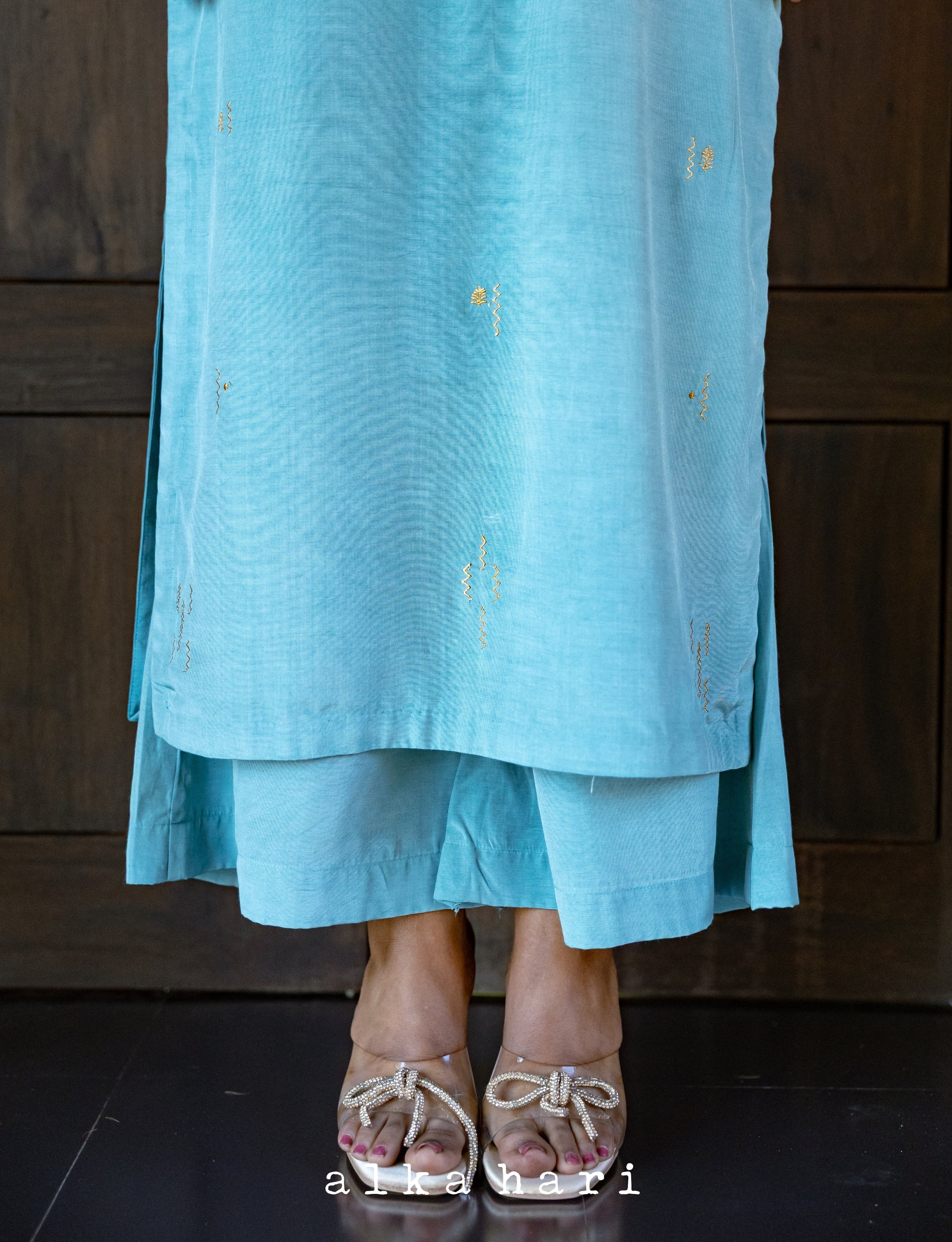 Powder Blue Pants